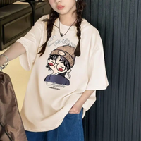 Thumbnail for CuteStyle – Trendy & Comfortable – T-shirt with an oversized cartoon print