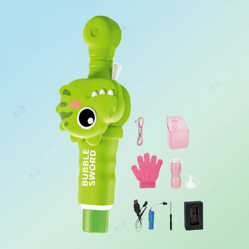 Electric Bubble Maker – Rechargeable & With Lights for Kids