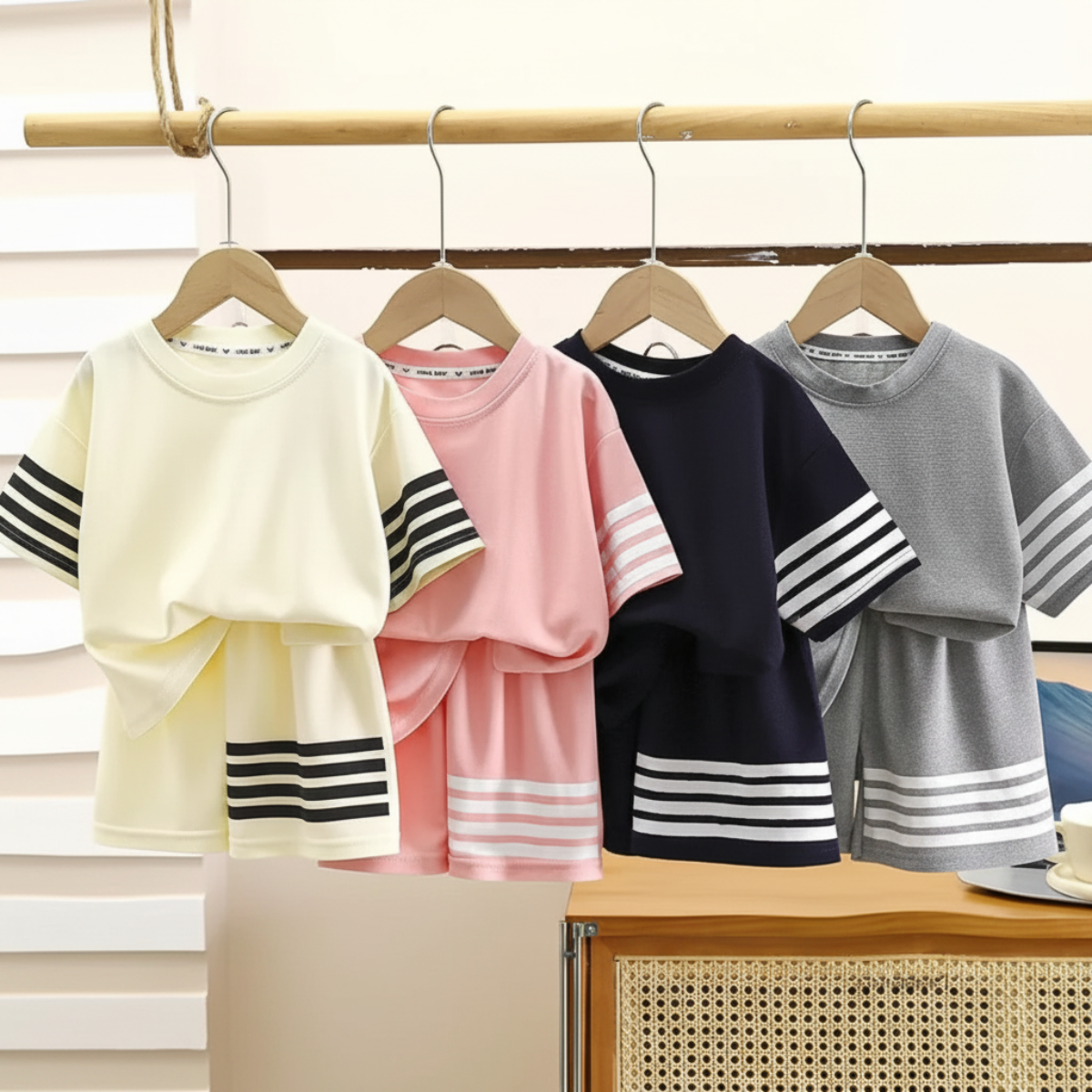 MiniSport – Sports & Casual – 2-Piece Set with Shorts and T-Shirt