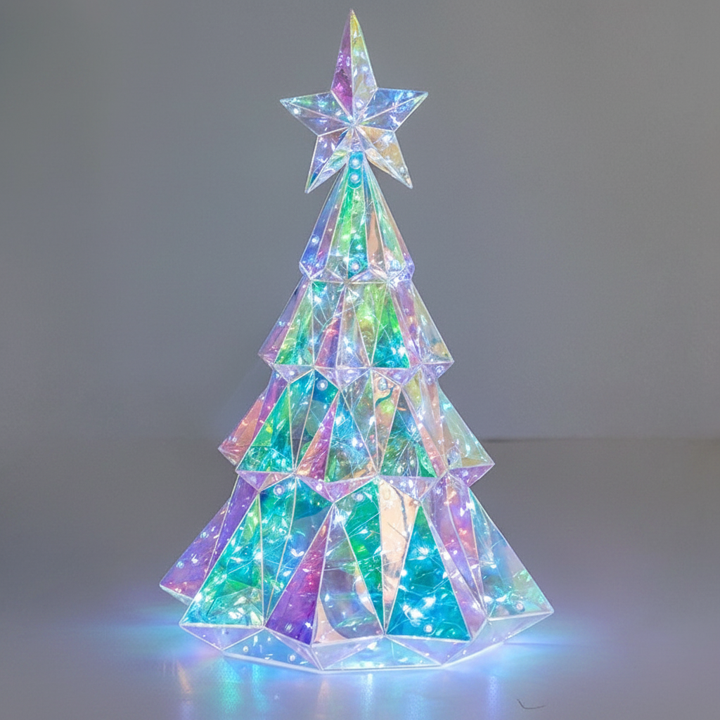CrystalGlow – Festive & Charming – Decorative LED Christmas Tree