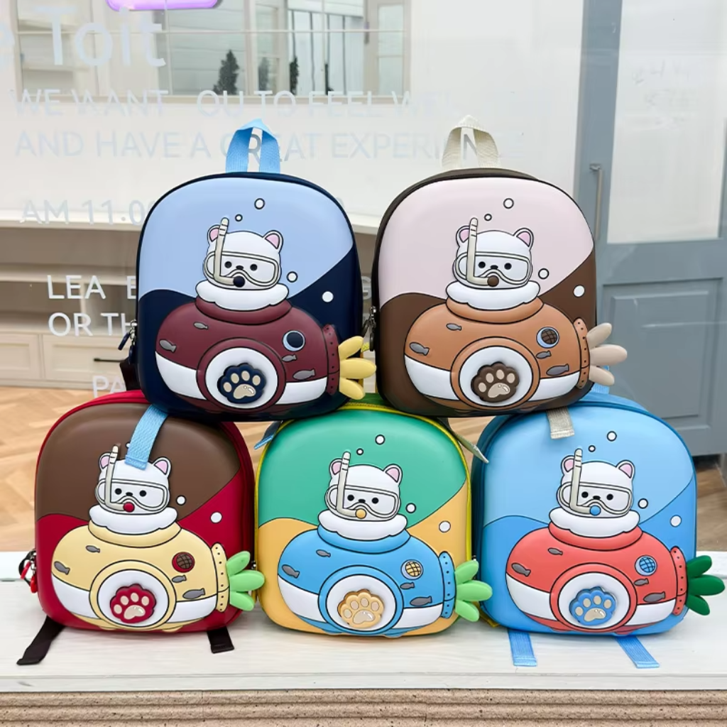 KiddoPack – Cute & Practical – Kids' Backpack with a Glowing Paw
