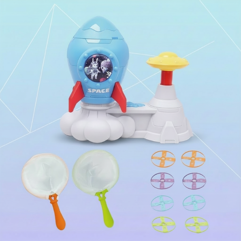 Butterfly Rocket Launcher Game – Active & Playful – Flying Disc Rocket