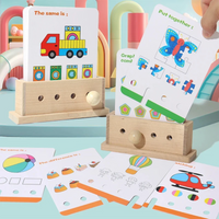 Thumbnail for BrainyKids – Logical & Fun – Wooden Educational Card Game