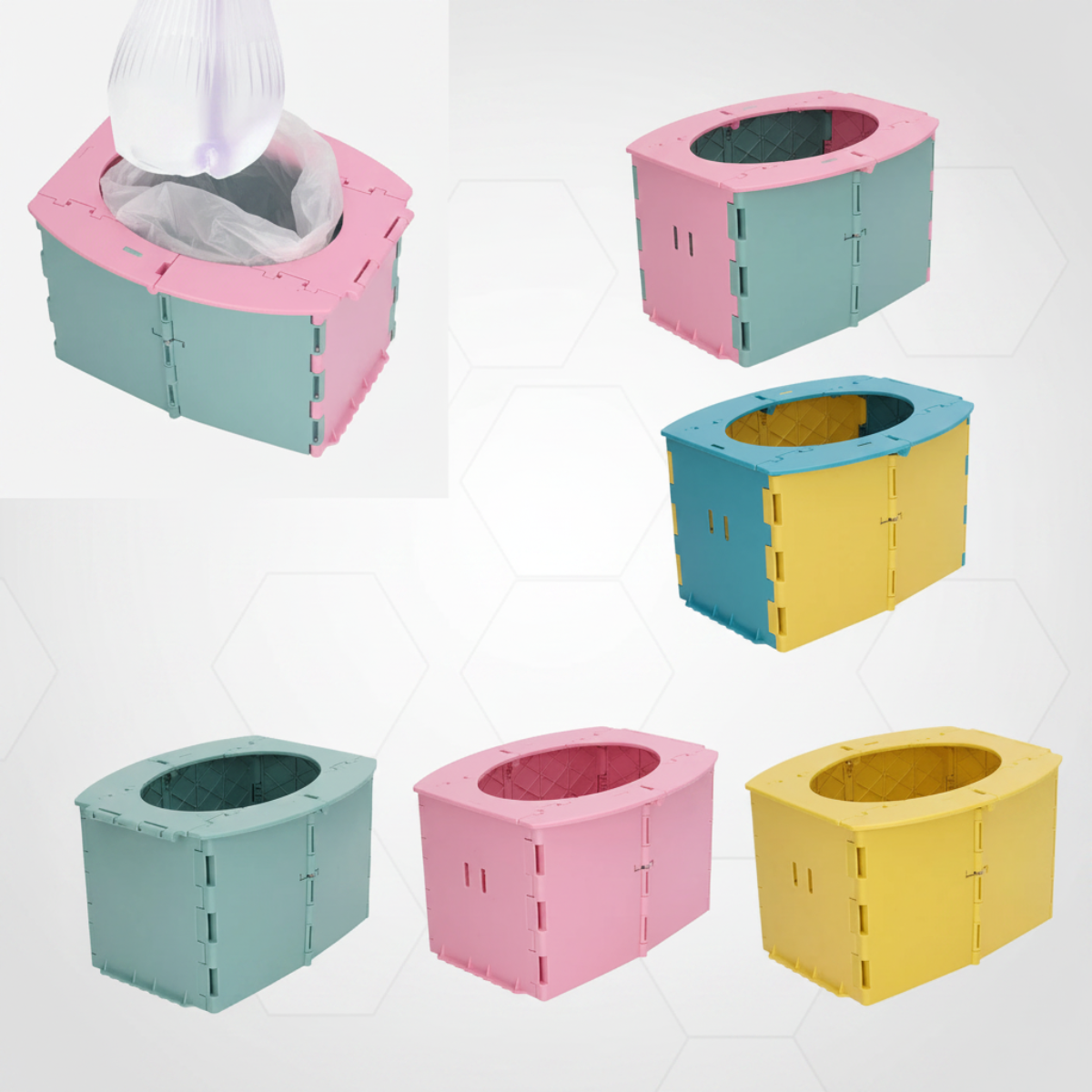 BabyCare – Practical & Portable – Foldable Children's Potty