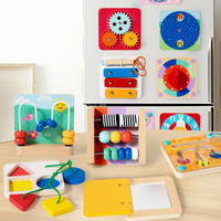 Thumbnail for TinySkills – Creative & Educational – Montessori Magnetic Busy Board