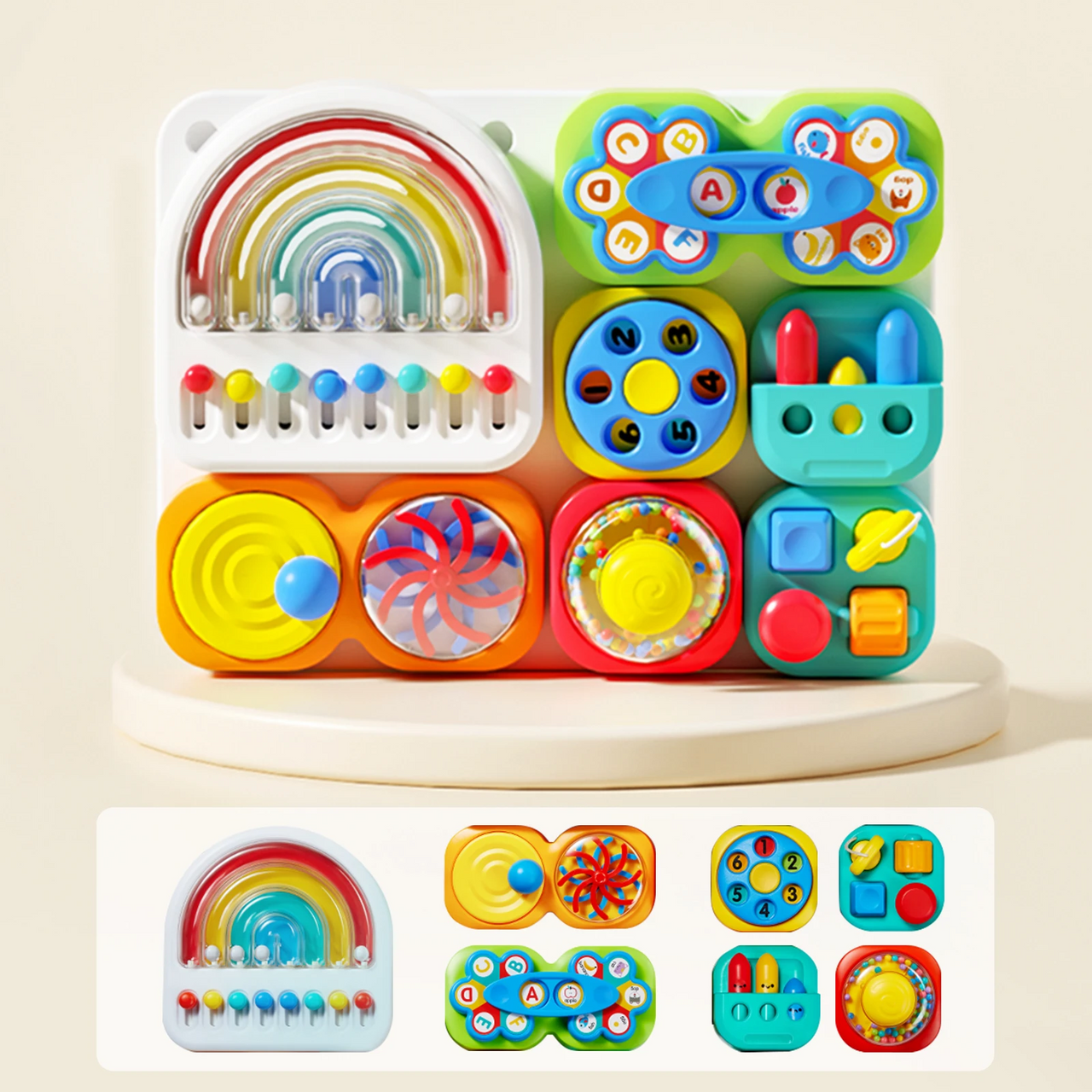 BusyFun – Educational & Practical – Sensory Activity Board