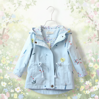 Thumbnail for Girls Windbreaker Jacket – Lightweight & Stylish – Kids' Jacket