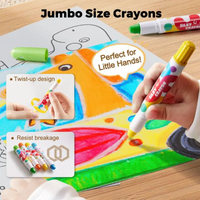 Thumbnail for TinyArt – Educational & Safe – Water-Soluble Washable Marker Set
