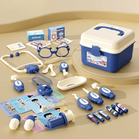 Thumbnail for Hippo Doctors Set™ - Mini Doctors in Action - Toy Doctor Set