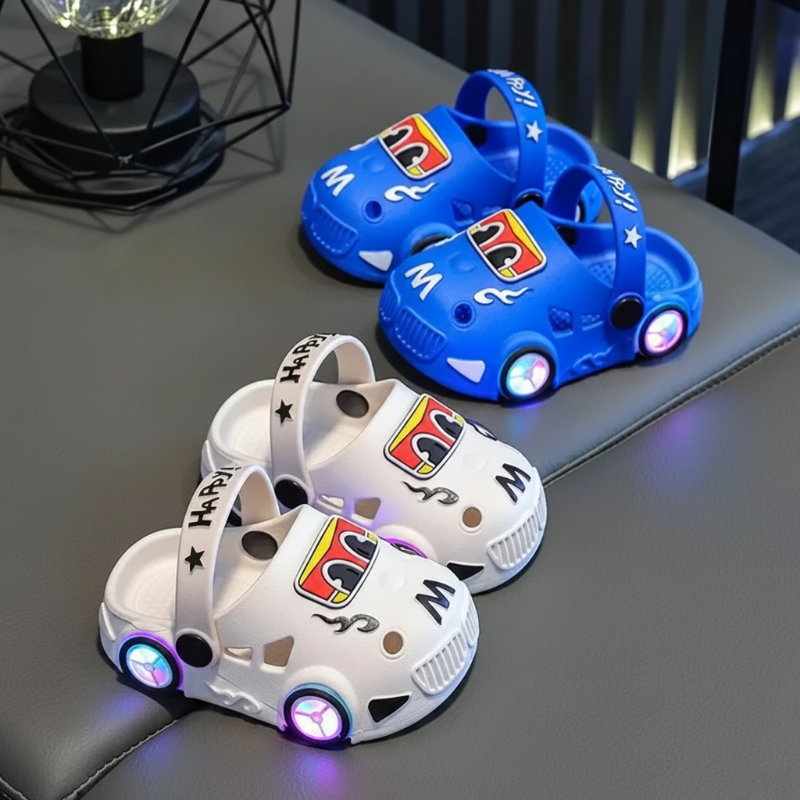 GlowRun – Stylish & Fun – LED Car Slippers