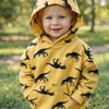 DinoStyle – Warm & Breathable – Hoodie with Triceratops Print