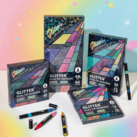 Thumbnail for ArtShine – Colorful & Sparkling – Double-Sided Glitter & Glow-in-the-Dark Marker Set
