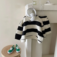 Thumbnail for LittleStyle – Soft & Comfortable – Striped Cotton Comfy Set
