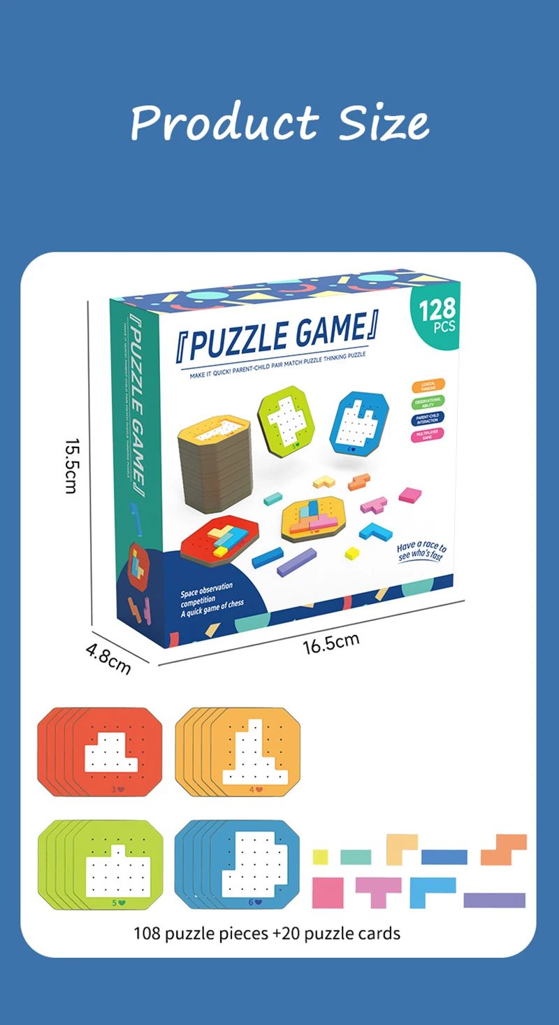 Logic Blocks™ – Color & Creativity - Geometric Puzzle