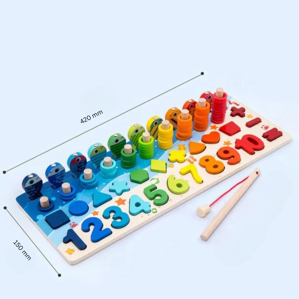 Woods™ | Skill development - Montessori Wood Play Board