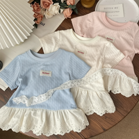 Thumbnail for Polo Premium – Soft & Cute – T-shirt with Lace Trim