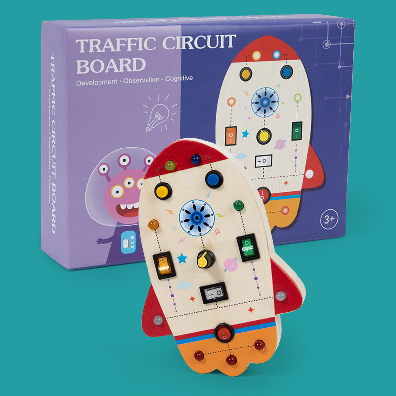 SmartSwitch – Montessori & Motor Skills – LED Play Board