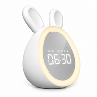Thumbnail for BunnyGlow – Cute & Practical – Digital Kids' Alarm Clock with Night Light