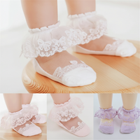 Thumbnail for BabyBliss – Comfortable & Lightweight – Baby Lace Socks
