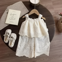 Thumbnail for TinyLuxe – Zomerset Lace Top and Wide-Leg Pants