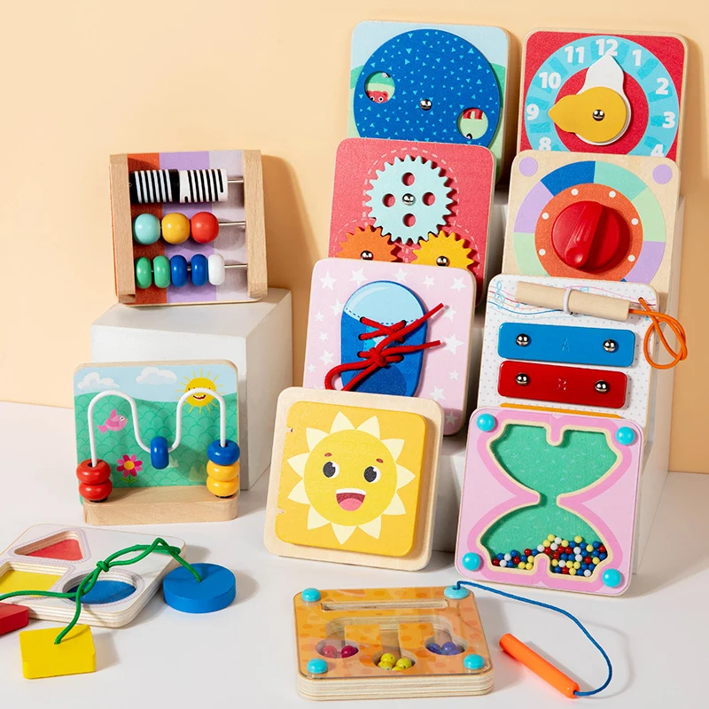 TinySkills – Creative & Educational – Montessori Magnetic Busy Board