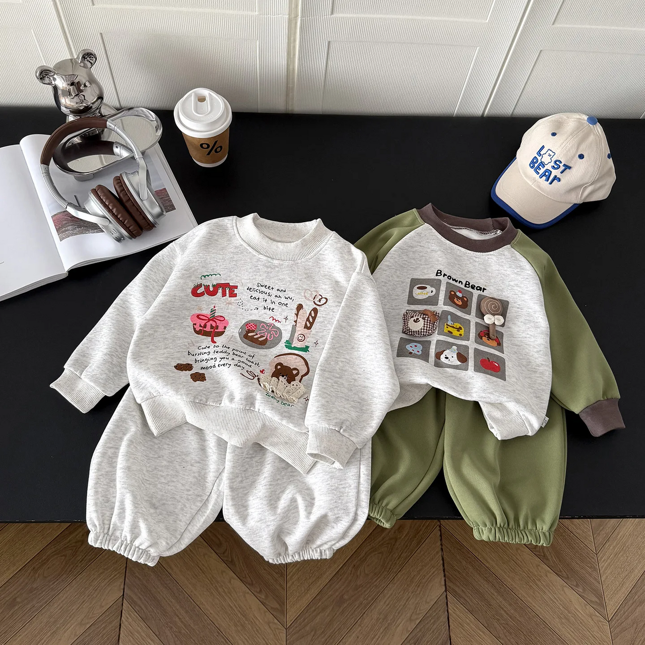 MiniBuddy – Soft & Practical – Children's Long-Sleeve Sweater Set