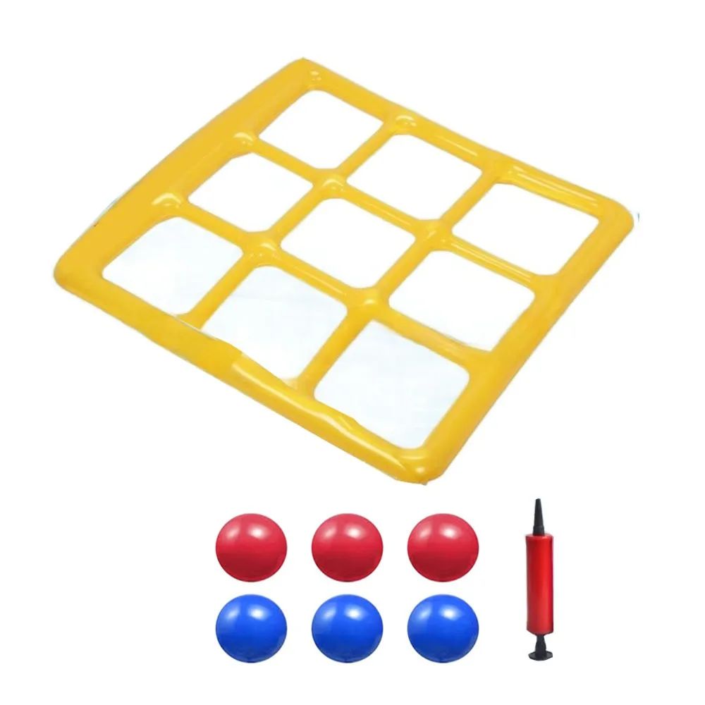 Pool Tic Tac Toe – Colorful & Fun - Pool Four in a Row Play Set
