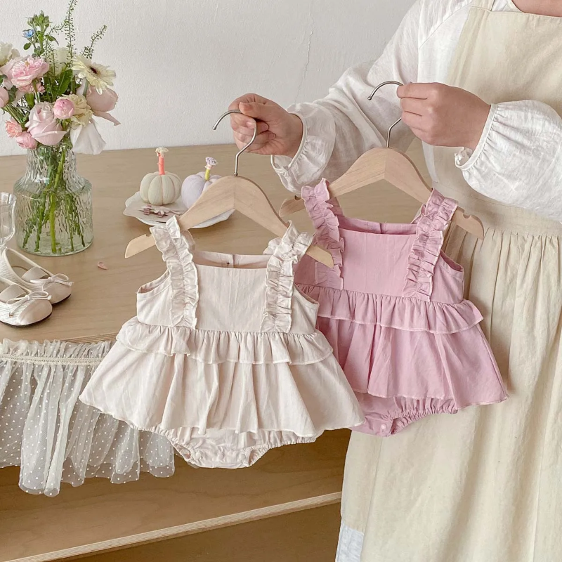 TinyBloom – Cute & Soft – Baby & Toddler Dress with Ruffles
