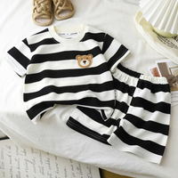 Thumbnail for Kids Stripe Outfit – Trendy & Comfortable – Summer Kids' Outfit