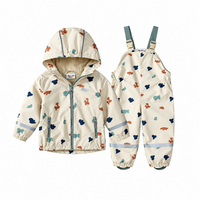 Thumbnail for TinyBreeze – Waterproof & Comfortable – Children's Raincoat and Rain Pants Set
