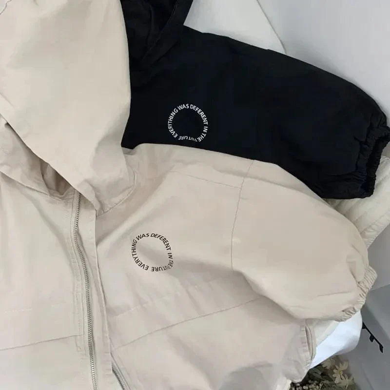 Mini Fashion – Weatherproof & Lightweight – Windbreaker Jacket with Hood