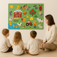Thumbnail for FeltBoard™ - Meet the wonderful animals! - Felt board