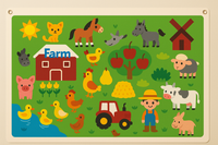 Thumbnail for FeltBoard™ - Meet the wonderful animals! - Felt board