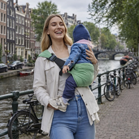 Thumbnail for Baby Sling Carrier™ - Extra Wide Carrying Strap - Ergonomic Hip Carrier