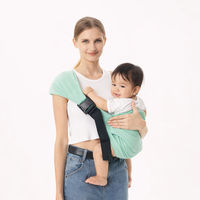 Thumbnail for Baby Sling Carrier™ - Extra Wide Carrying Strap - Ergonomic Hip Carrier