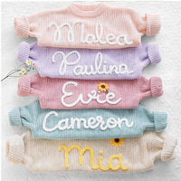 Thumbnail for TinyStitch – Personalized Knitted Name Sweater for Children