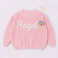 Thumbnail for TinyStitch – Personalized Knitted Name Sweater for Children