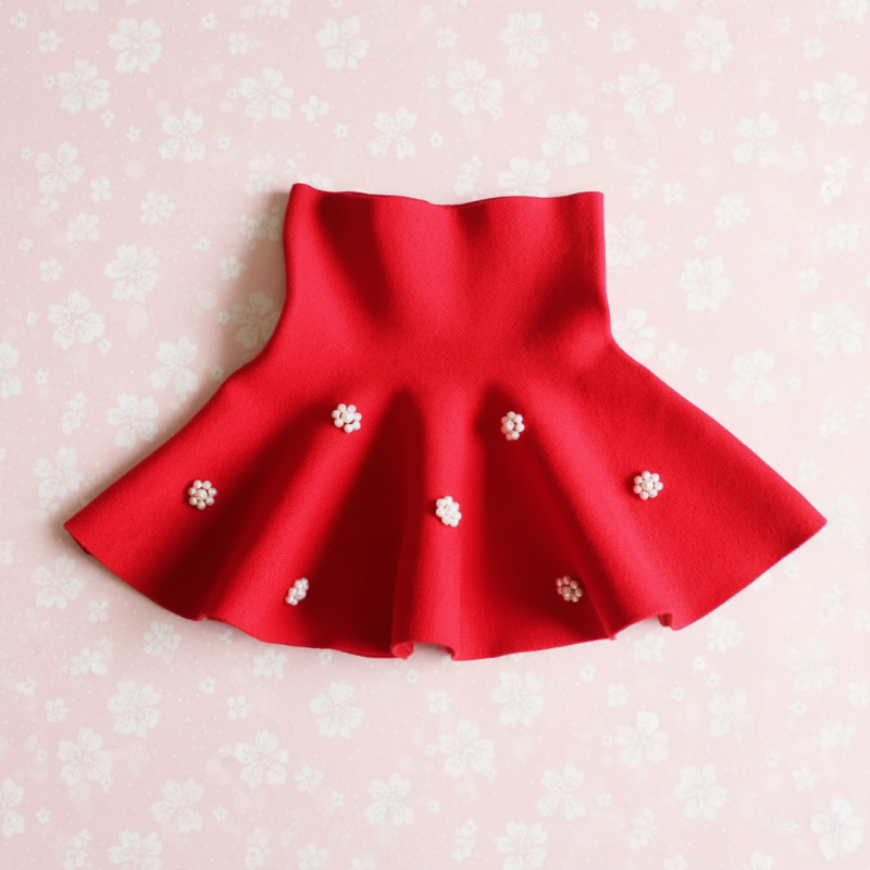 Girls Knitted Skirt – Comfort & Style – Girls' Skirt