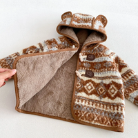 Thumbnail for LittleWarm – Cozy & Stylish – Winter Coat with Fair Isle Pattern