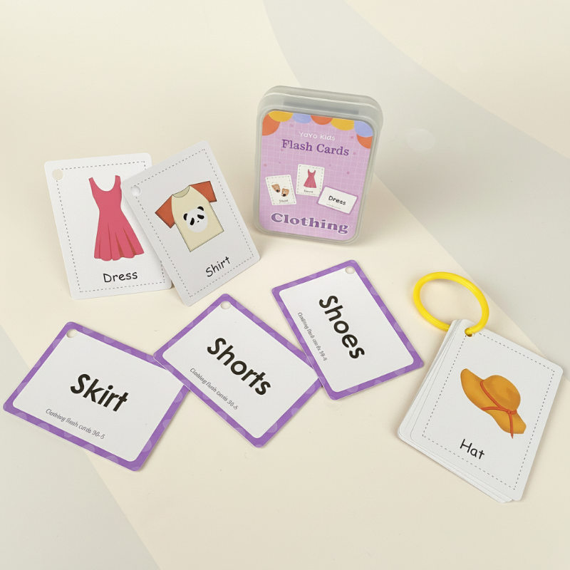SmartyCards – Cheerful & Language-rich – Educational Word Cards (English)