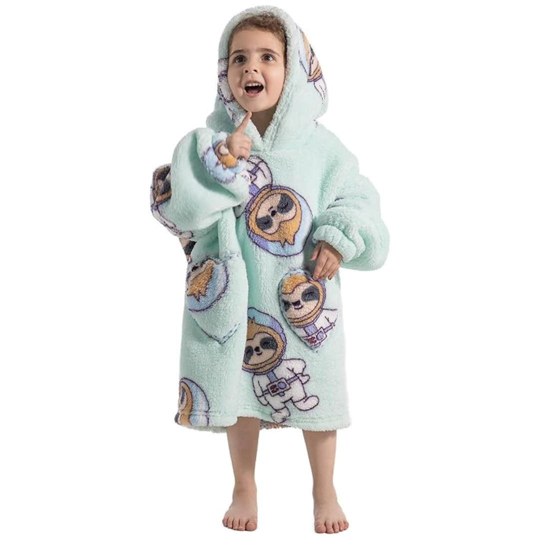 HappySnug – Cute and comfortable – Children's blanket with hood