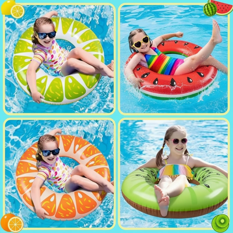 SunSplash – Tropical & Comfortable – Tropical Fruit Swim Ring