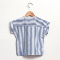 Thumbnail for LittleClassic – Elegant & Comfortable – Boys' Linen Shirt with Button Detail