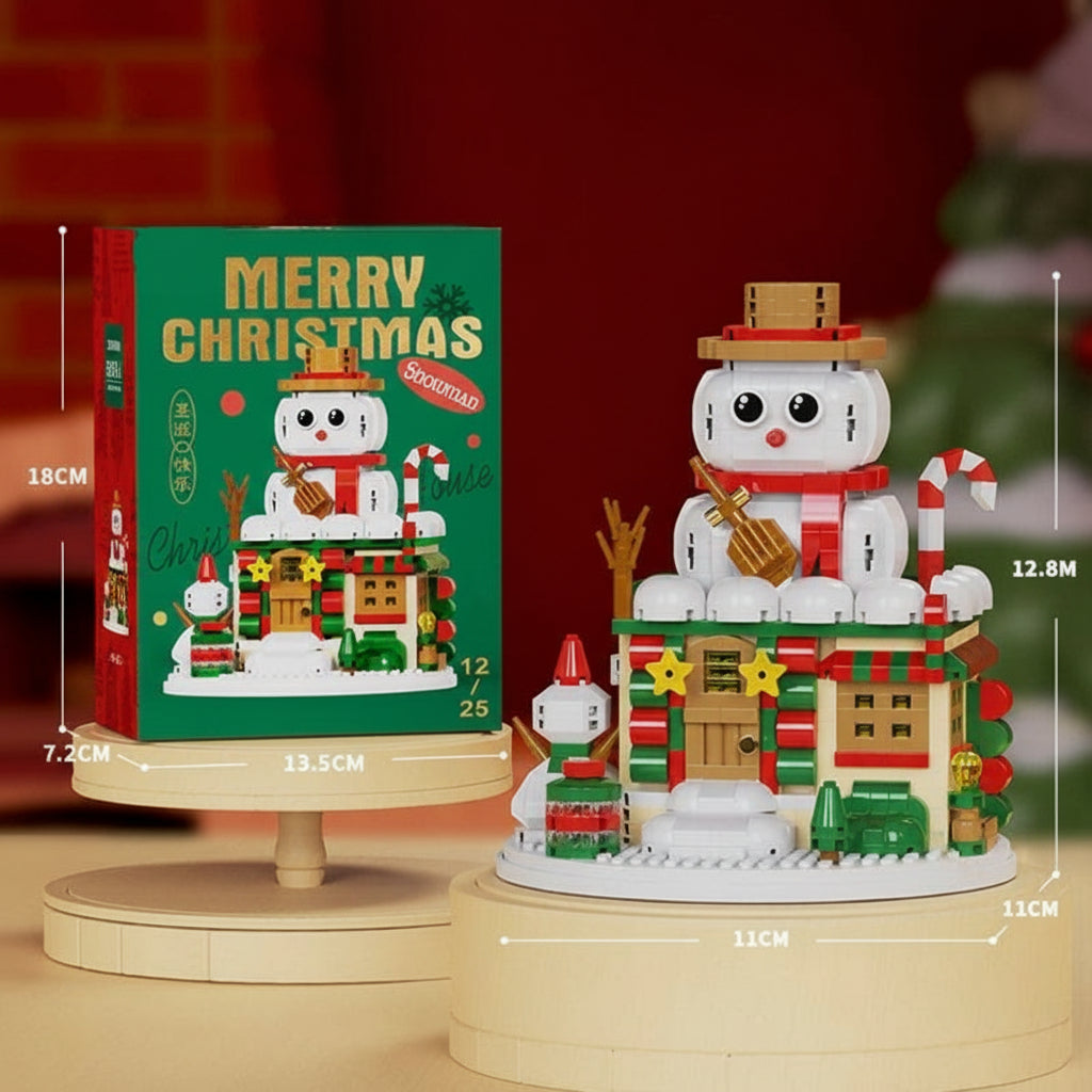 HolidayBlocks – Cheerful & Decorative – Christmas Mini Building Blocks