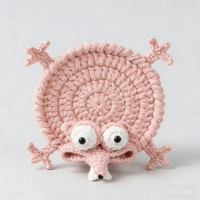 Thumbnail for FunnyCritter – Fun & Unique – Crocheted Animals Coaster