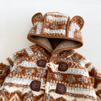 Thumbnail for LittleWarm – Cozy & Stylish – Winter Coat with Fair Isle Pattern