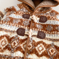 Thumbnail for LittleWarm – Cozy & Stylish – Winter Coat with Fair Isle Pattern