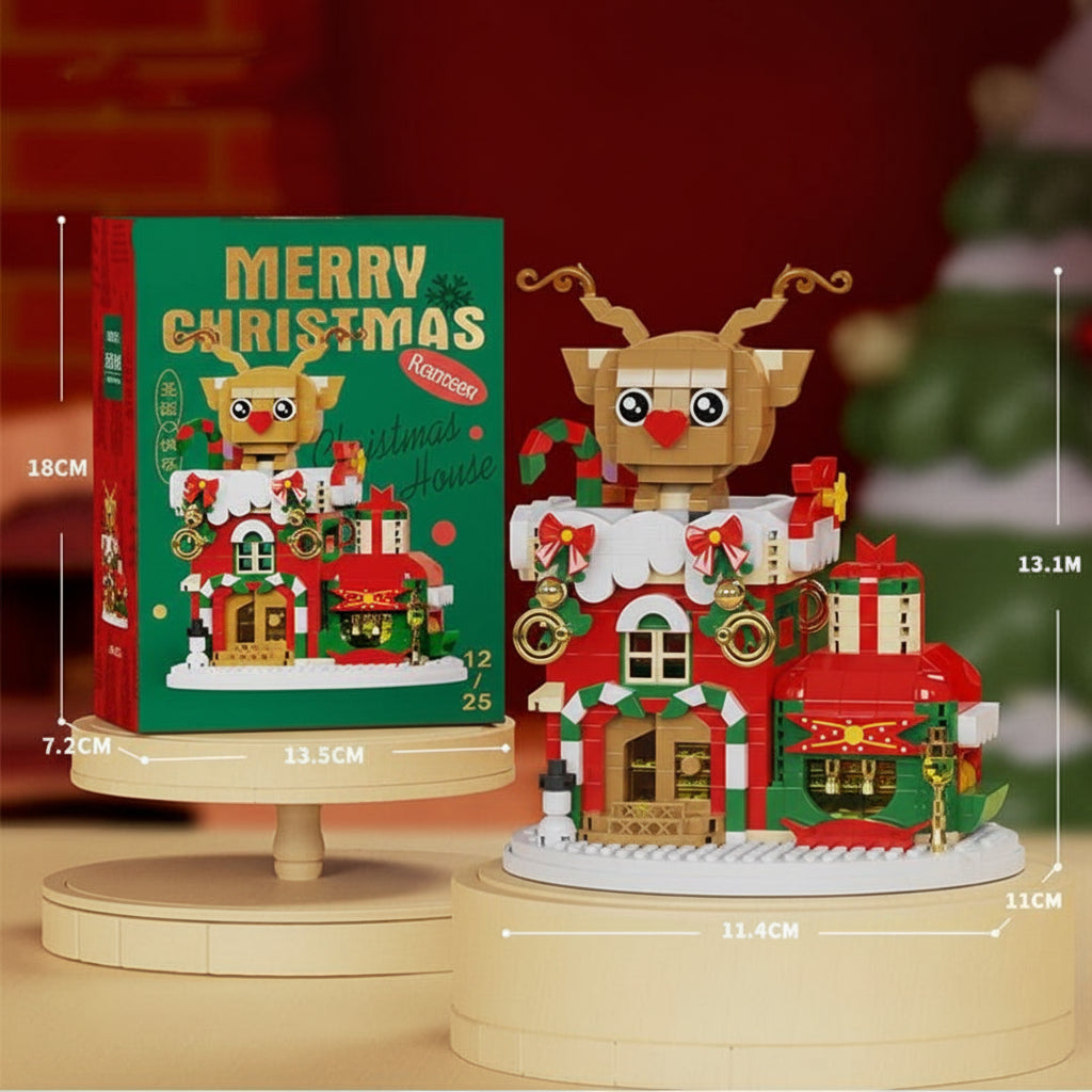 HolidayBlocks – Cheerful & Decorative – Christmas Mini Building Blocks