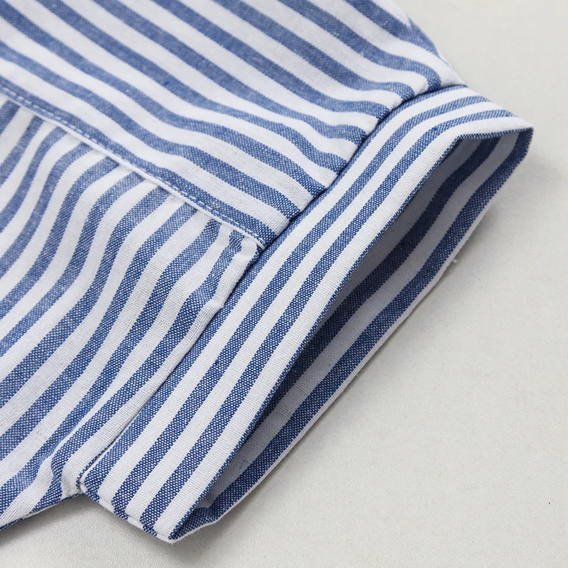 LittleClassic – Elegant & Comfortable – Boys' Linen Shirt with Button Detail