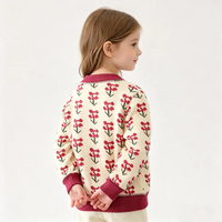 Thumbnail for CozyCardi – Soft & Warm – Knitted Cardigan with Cute Prints